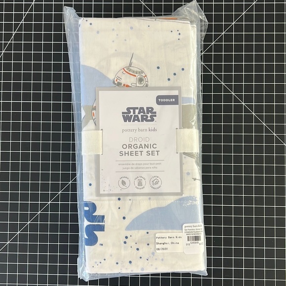 New Star Wars Toddler Organic Sheet Set - Picture 7 of 7